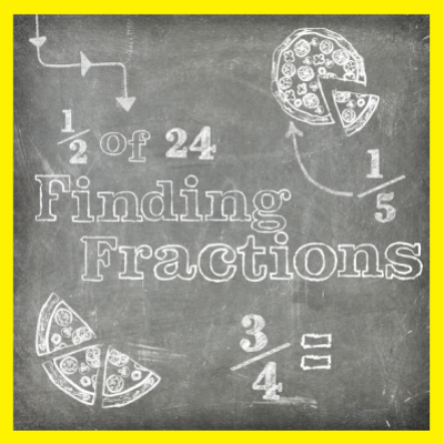 Free Finding Fractions Worksheet Generator for KS1 and KS2.